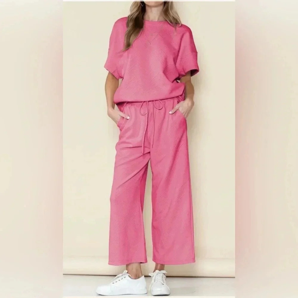 Boutique Brand 2 Peice Textured Set Size XL